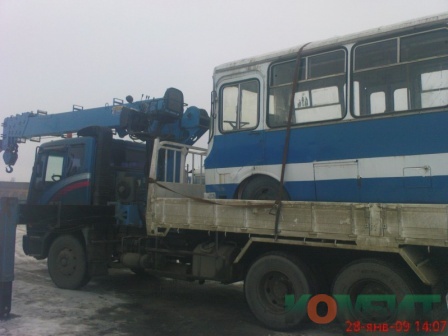 Перевозка автобуса ПАЗ